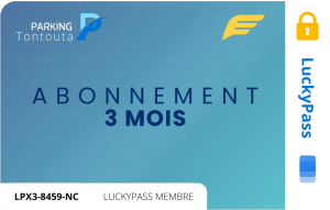 LuckyPass - Abonnement 3 mois