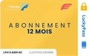 LuckyPass - Abonnement 12 mois