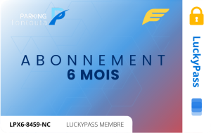 LuckyPass - Abonnement 6 mois